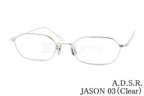 【お客様注文商品】A.D.S.R. JASON 03a＋度付きカラーレンズ（薄型1.50 内面マルチカラー）