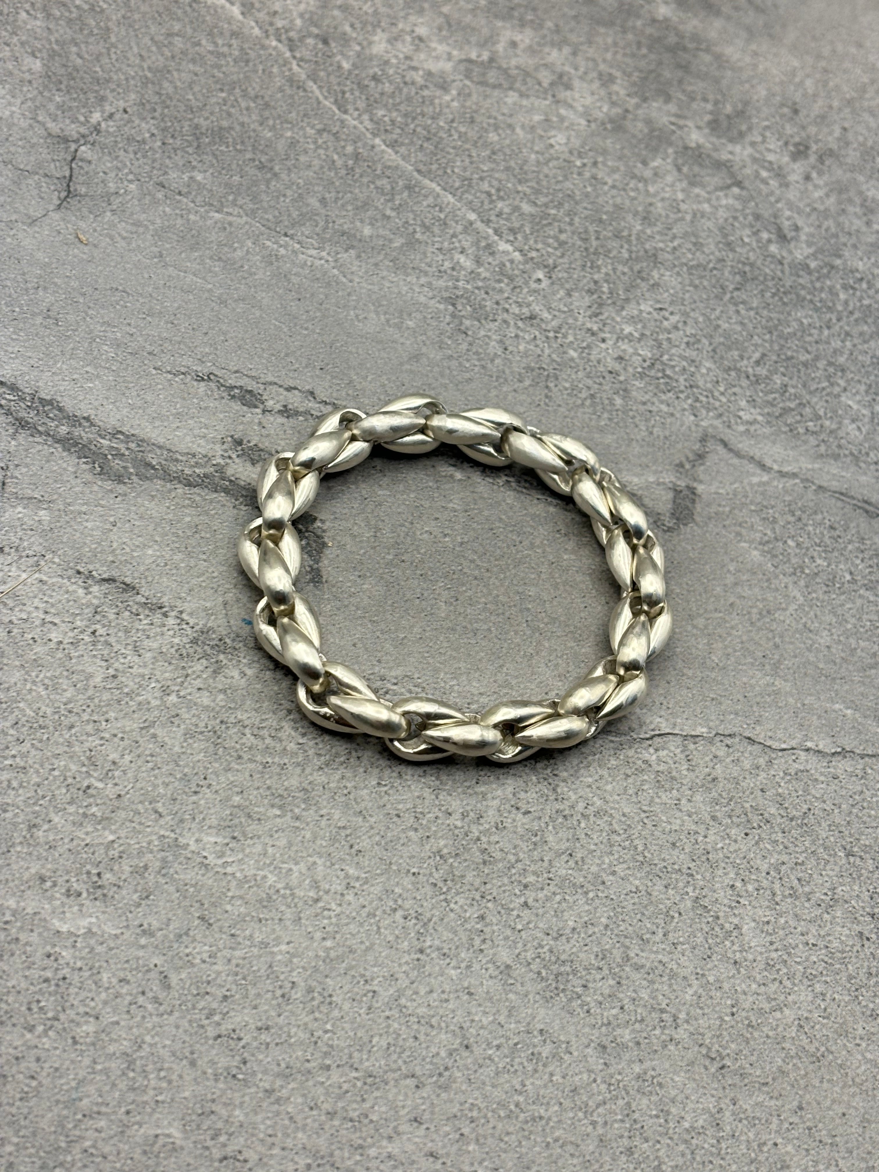 RESHEM silver 10mmシルバー925 ブレスレット RESHEM SILVER シルバーブレスレット 10mm | RESHEM