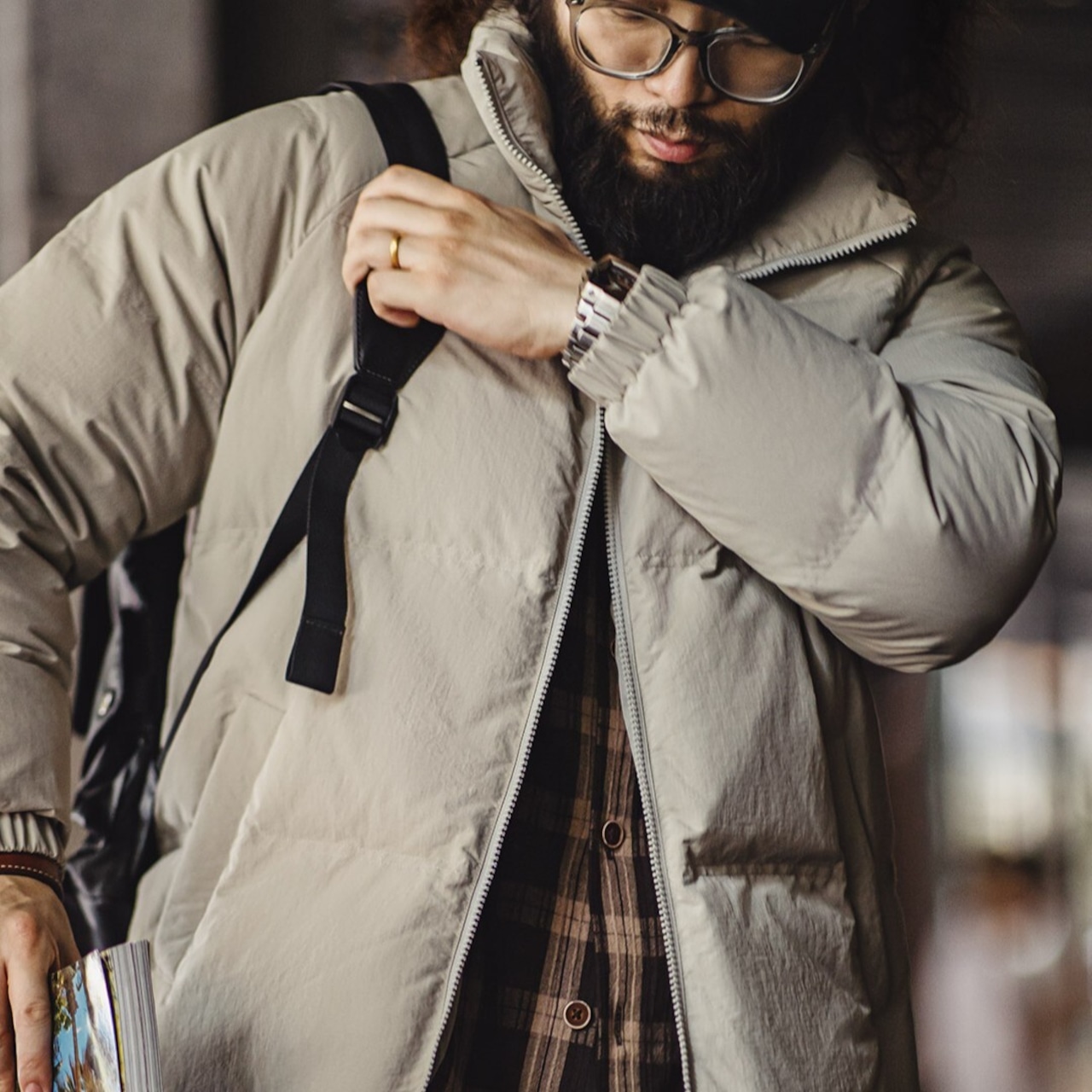 Classic White Duck Down Jacket / クラシック ホワイト ダック ダウン ジャケット