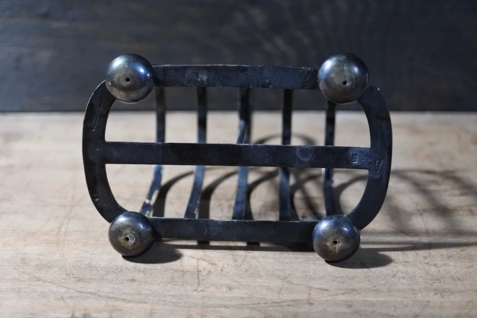 walker&hall アンティーク トーストラック シルバープレート 英国