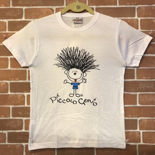 Item127 イタリア シチリア島から来た ファミリーでお揃いのTシャツ Piccolo genio (リトル天才) キッズ用