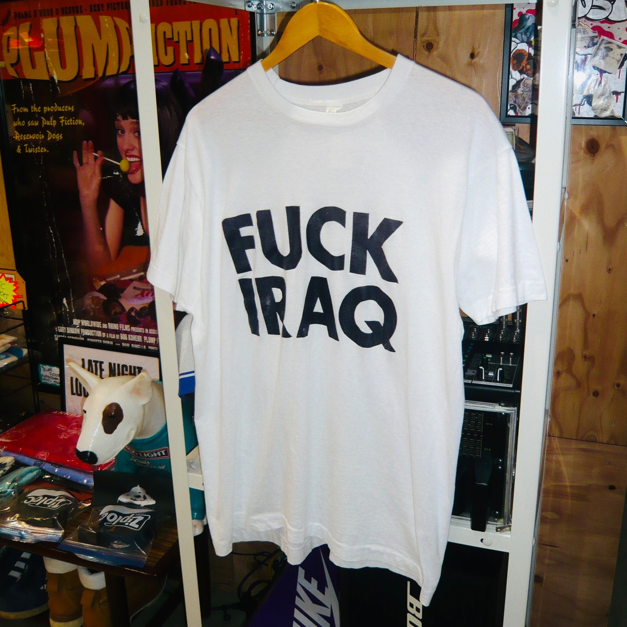 80s FUCK IRAQ Tシャツ