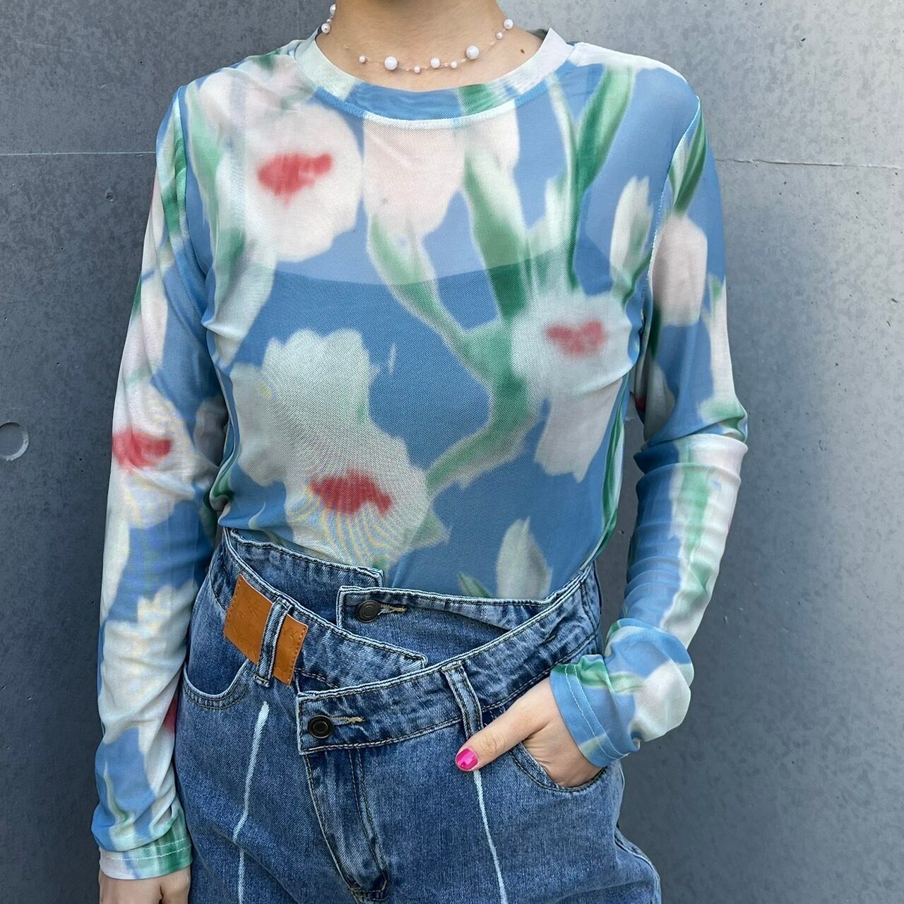 フラワーシアートップス_LN01674