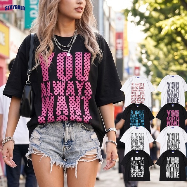 ◆Lettering Tee◆sg-26001