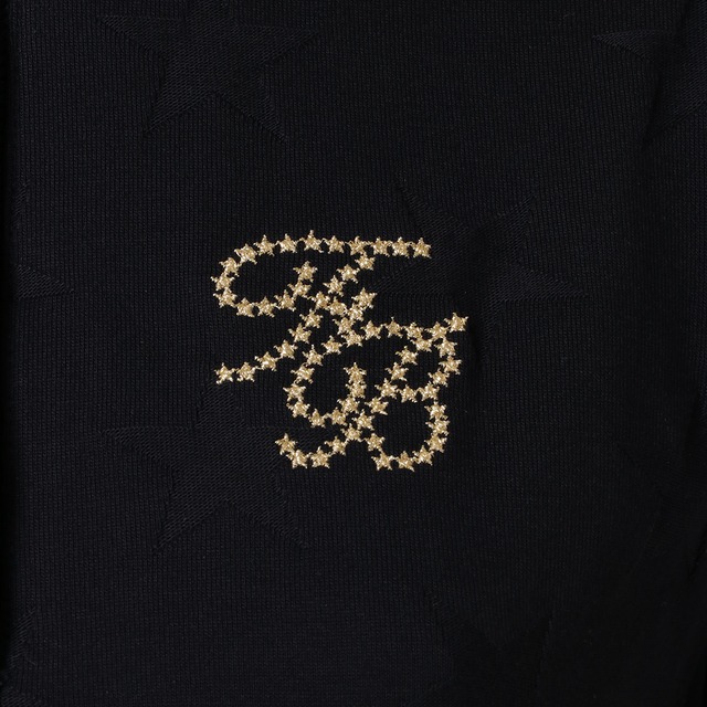 FBAL-LSPO7　星柄 長袖ポロ