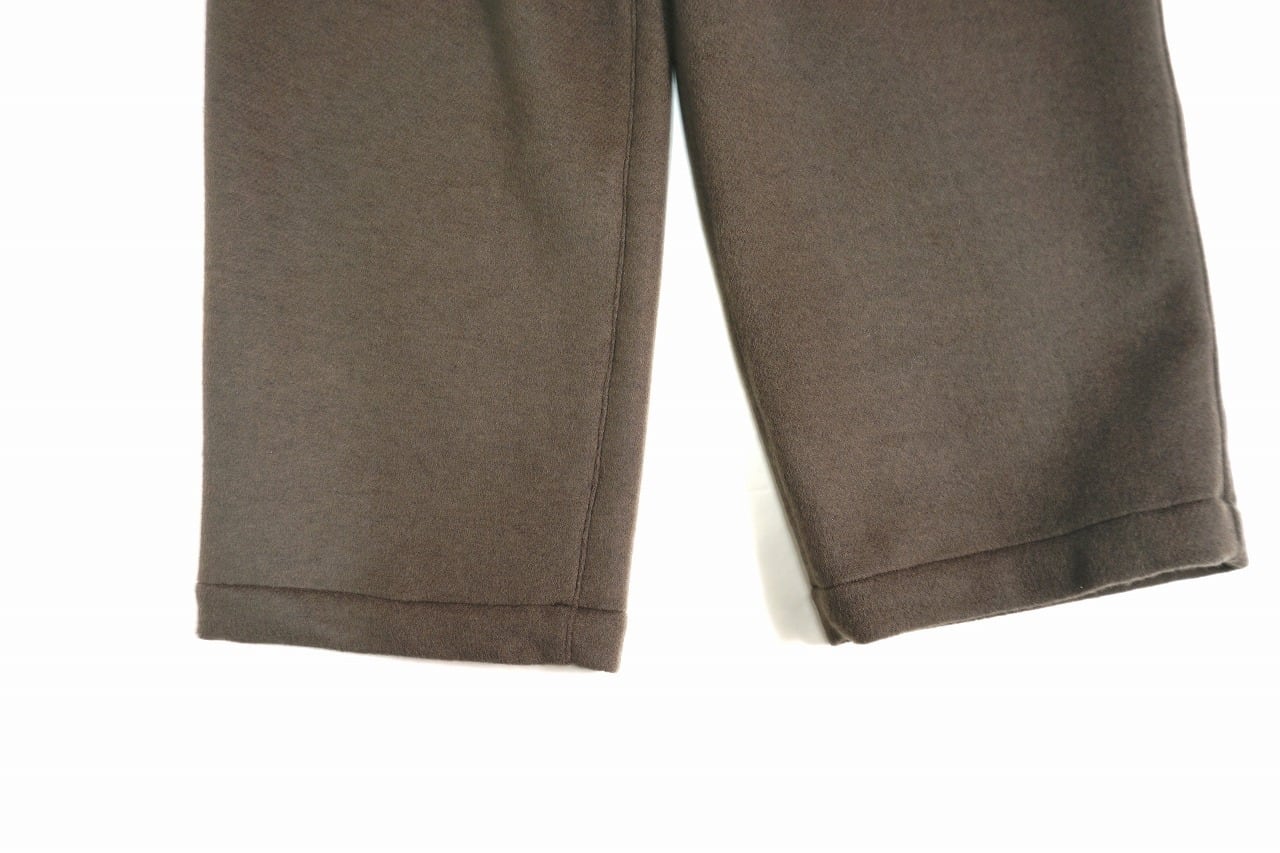 Wool Beaver Wide Easy Pants
