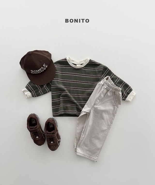 〚予約〛Simple groove cap <kids><Jr>
