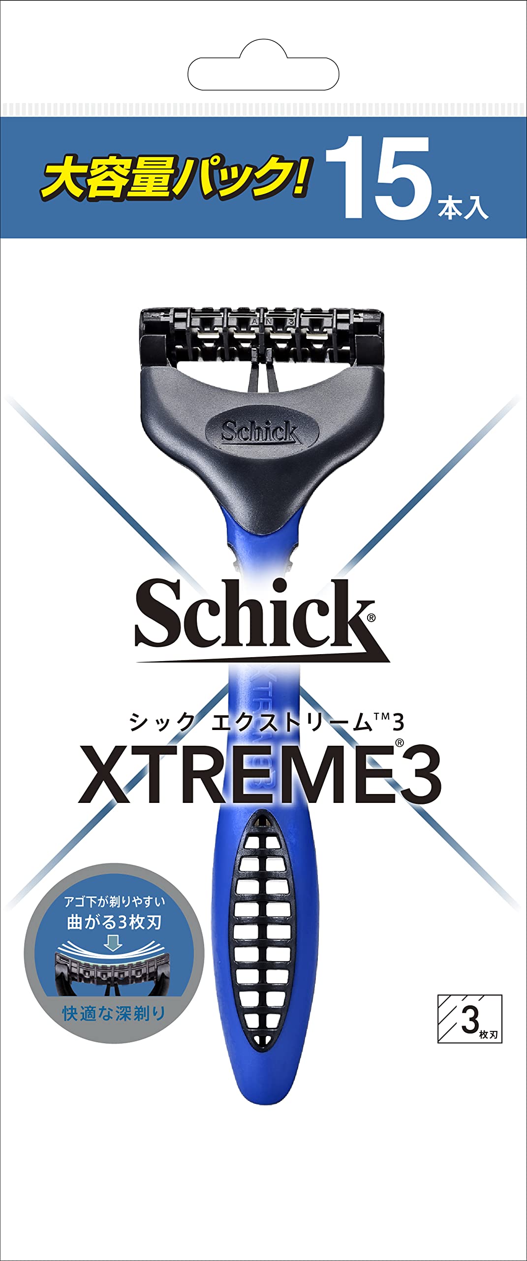 Schick(シック) エクストリーム3(15本入) 髭剃り カミソリ | geisha Cat*