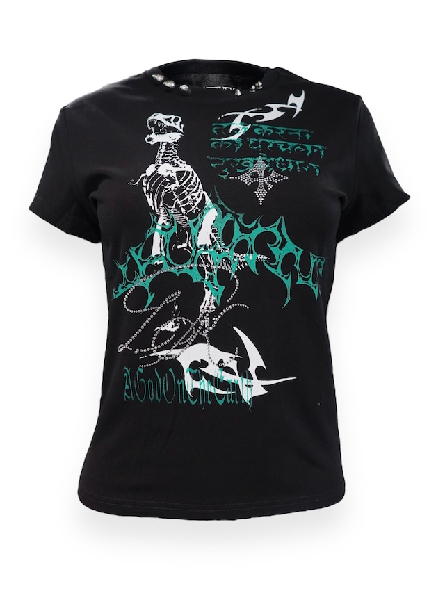 【LOVE KILLER×RUPTIVEY】Graphic logo custom tee