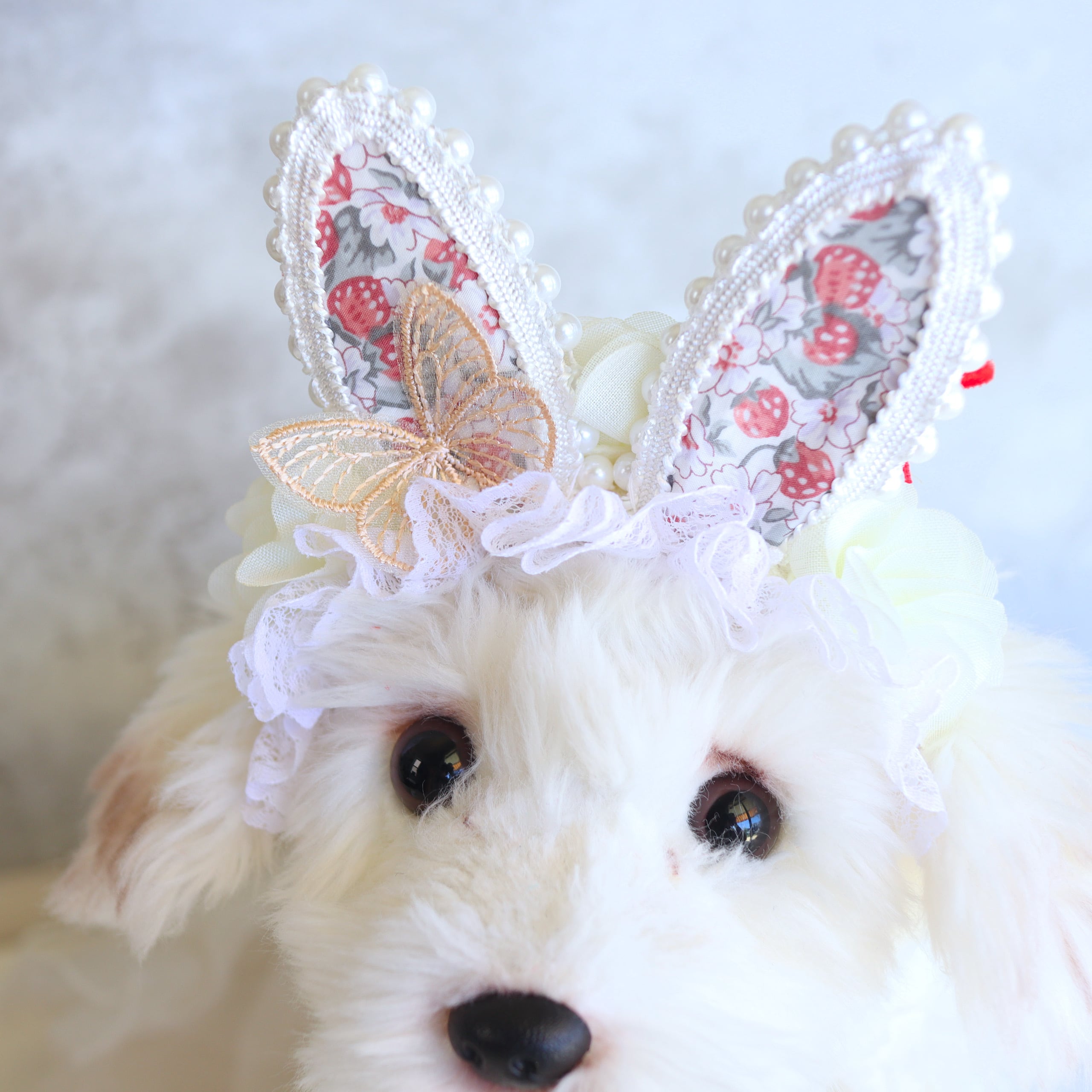 新色》いちご・・・le lapin du bonheur/”しあわせのうさぎ 新色》いちご・・・le lapin du bonheur/”しあわせのうさぎ