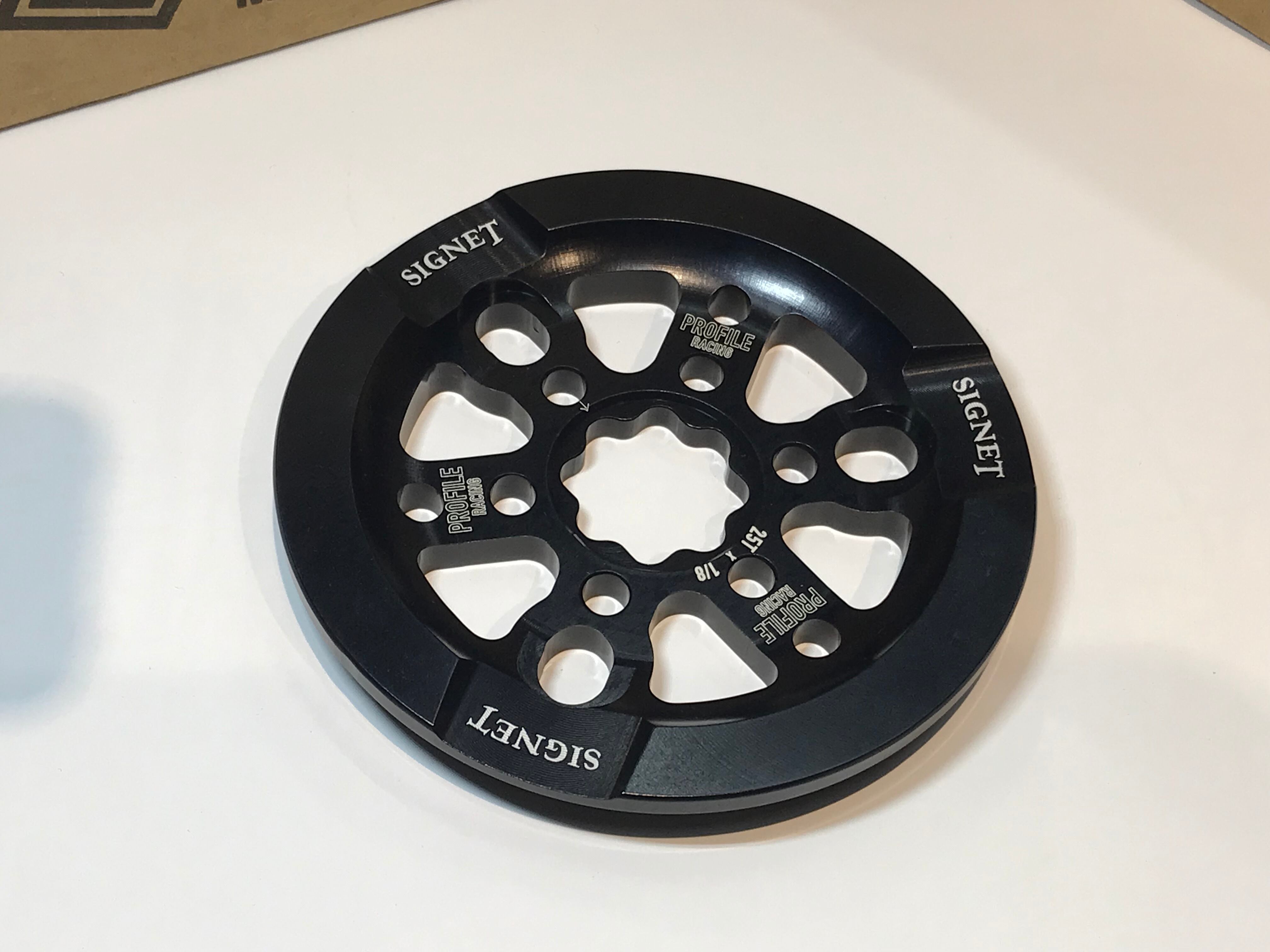 Profile Racing SIGNET GUARD SPLINE SPROCKET 25T Black | bmxshop