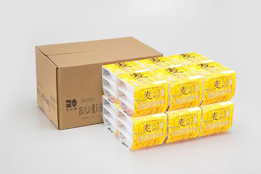 おいしい麦入り納豆（計36食分入） | 金砂郷食品