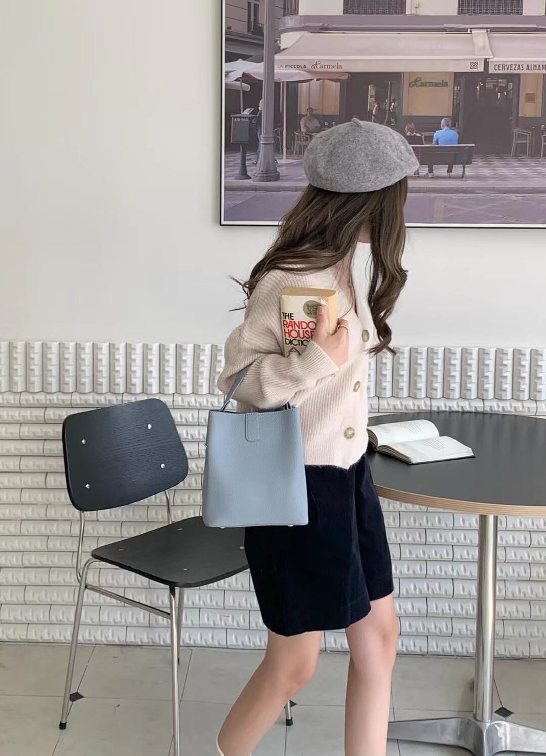 淡色系 2wayバッグ　AS15-342