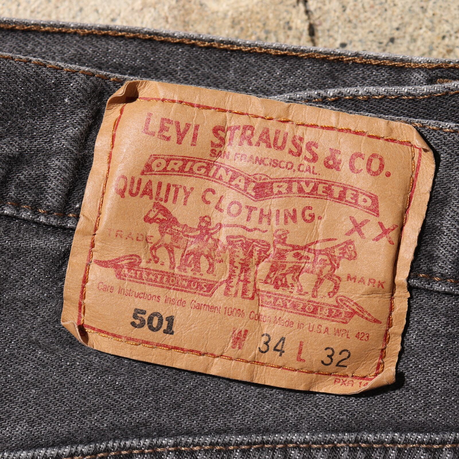 【BIG E】Levi's501×× ジーンズ デニムパンツ 34×32 A56