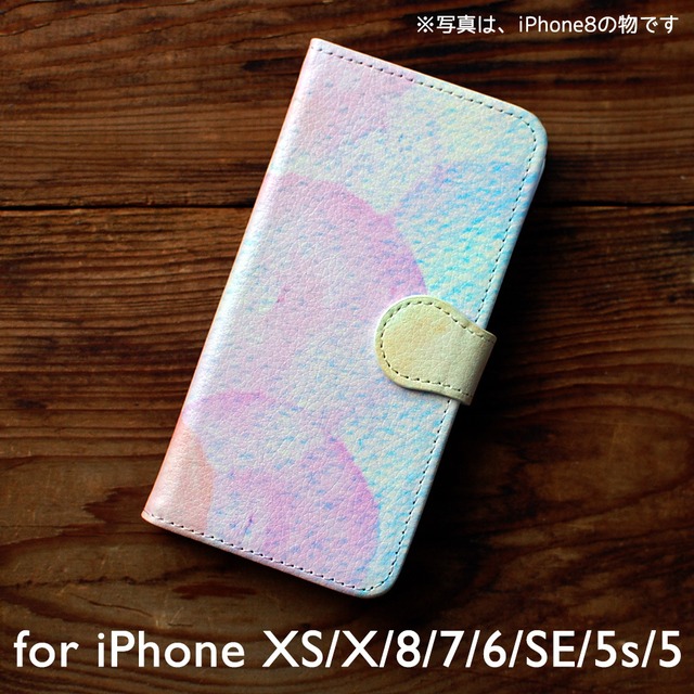 iPhone XS/X/8/7/6s/6/SE/5s/5 スマホケース（手帳型） 【消えることのない夢】
