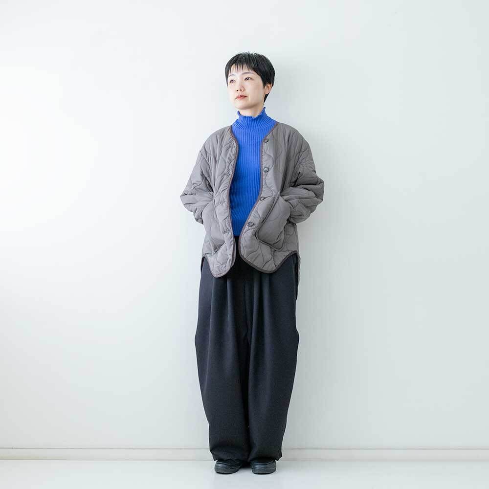 MidiUmi キルティングコクーンジャケット