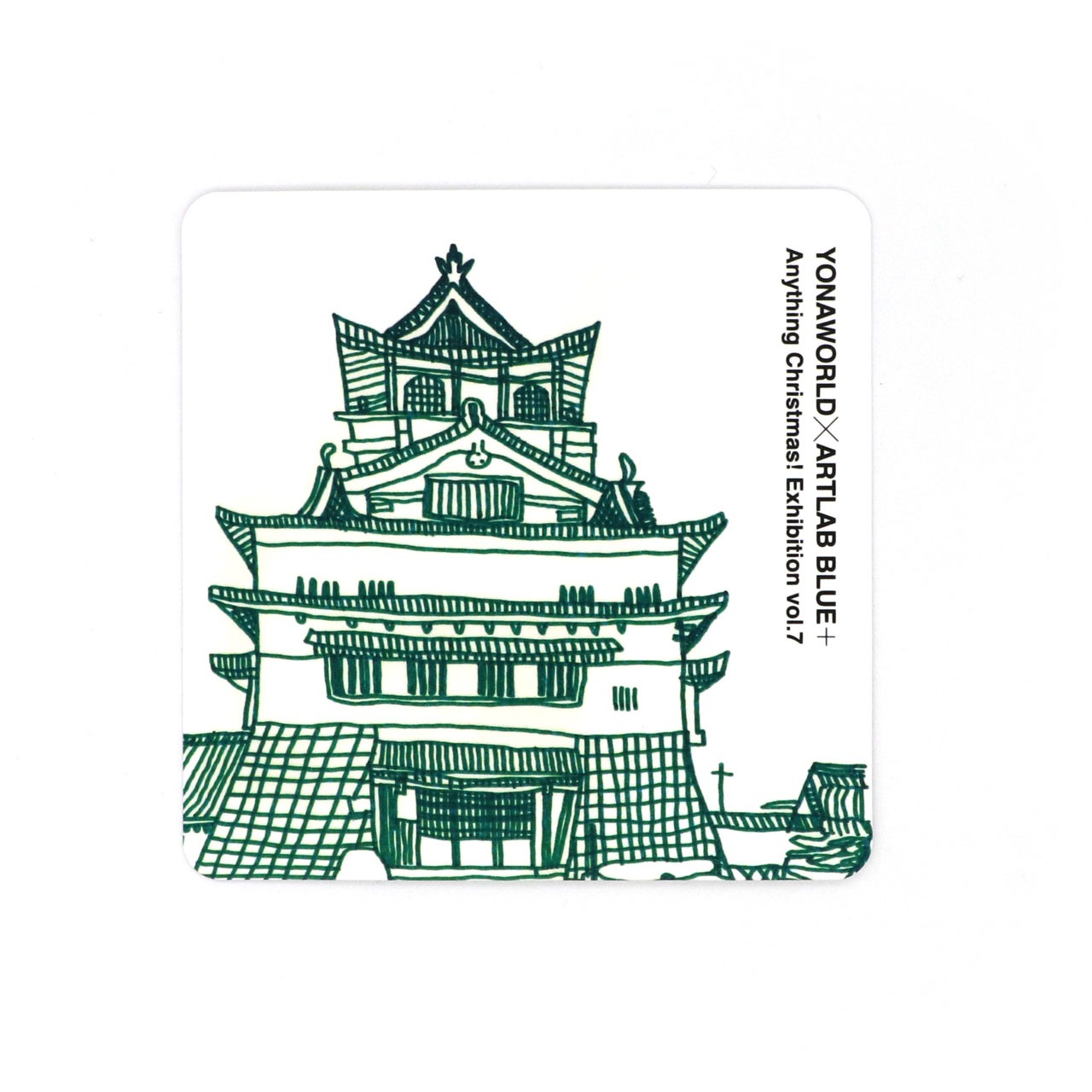 0058.コースター【Anything Christmas! Exhibition vol.7】