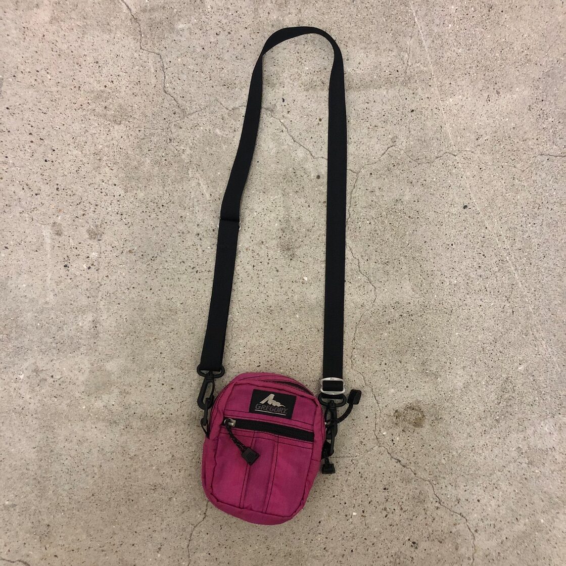 GREGORYグレゴリーUSA製クイックポケット旧タグ限定カモ柄S迷彩柄 中古品