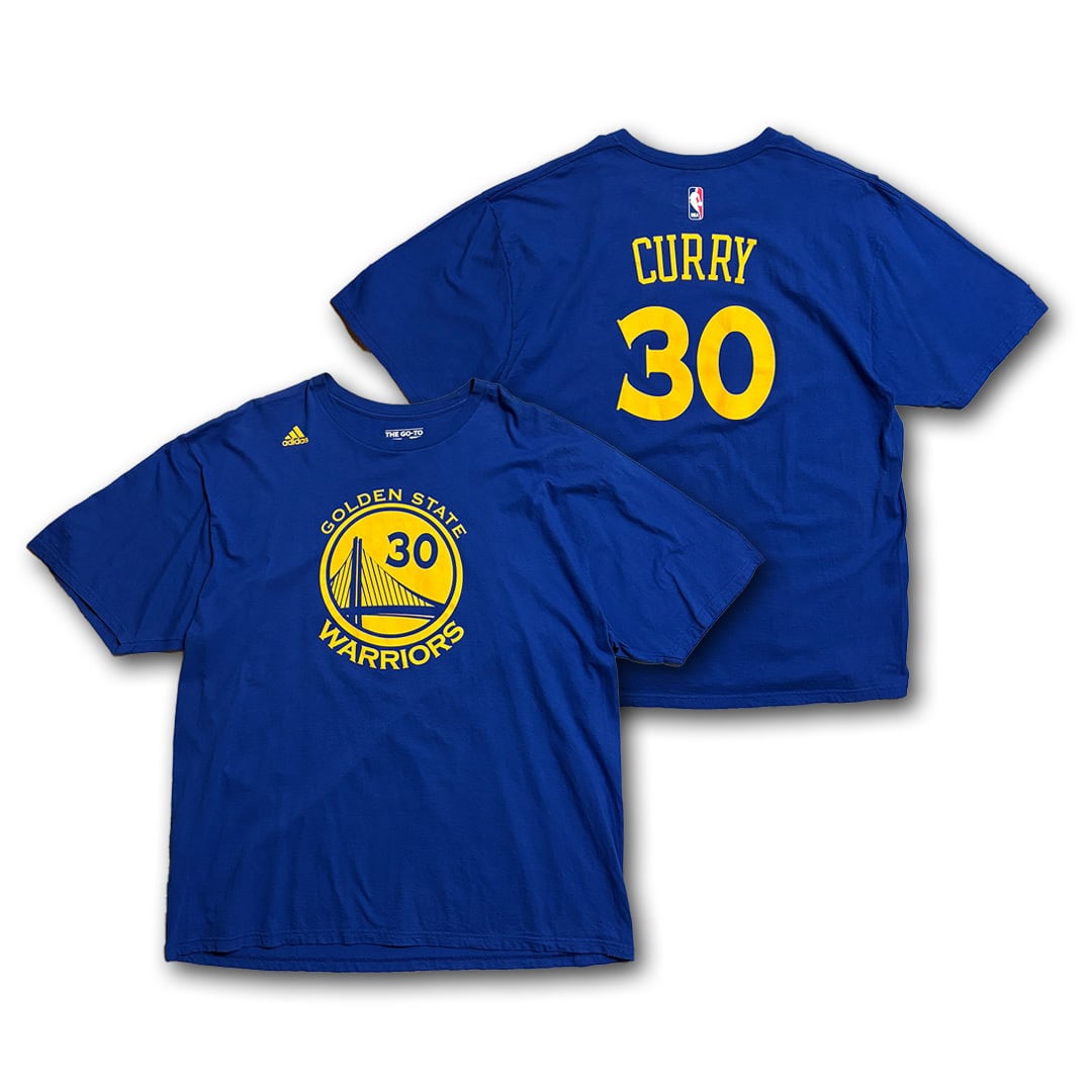 Stephen Curry 【Golden State Warriors】 Numbering T-Shirt. adidas