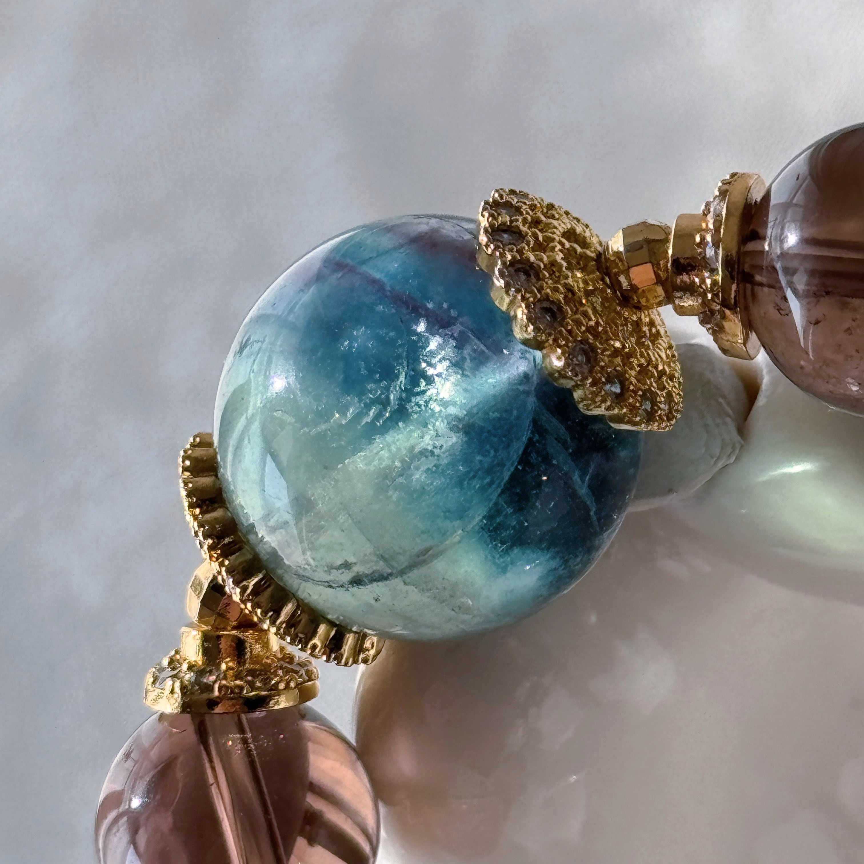 ◇菊理媛神◇ 天然石 パワーストーンブレスレット 古事記 日本の神様