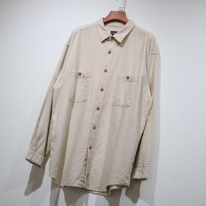 1994s Patagonia Linen×Cotton shirt 雪無しタグ