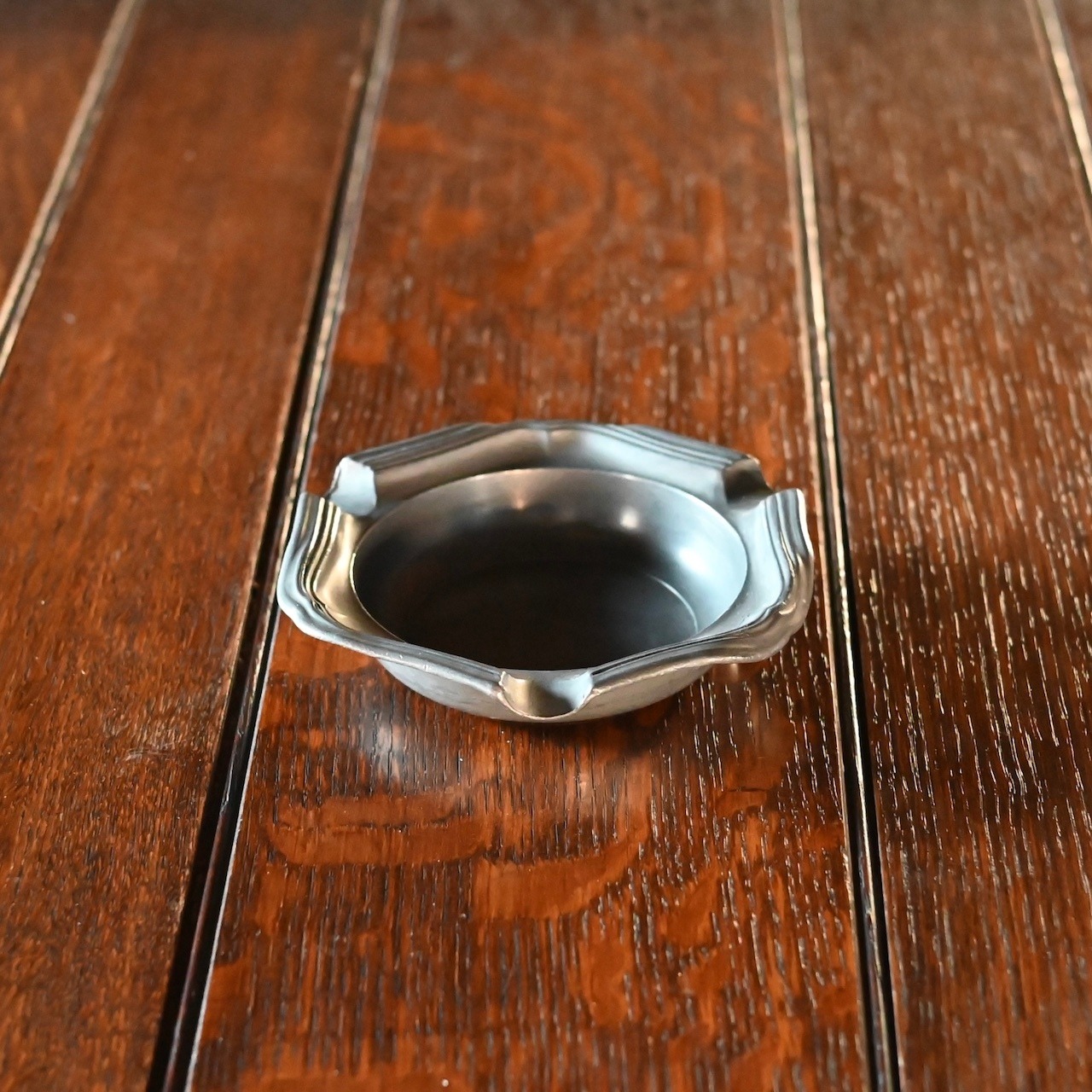 Pewter Ashtry / ピューター アシュトレイ〈 エタン・トレイ・店舗什器・灰皿・アンティーク・ヴィンテージ 〉114000