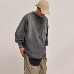 フェードウォッシュ・ロングスリーブシャツ A2094