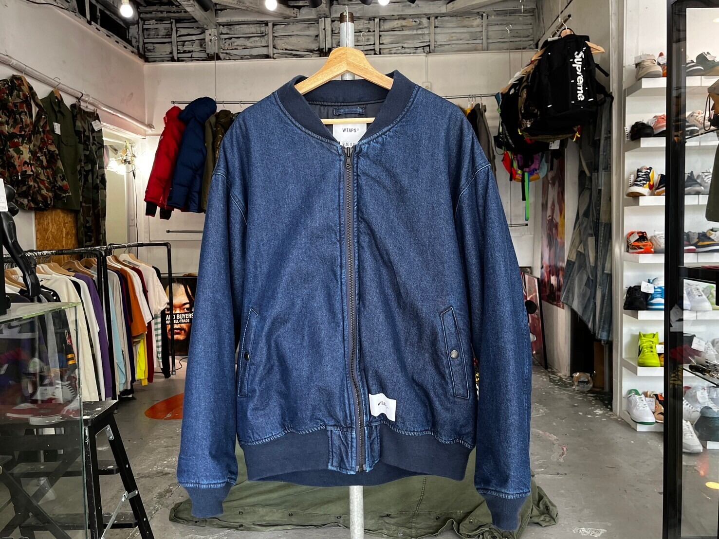 WTAPS JFW-04 JACKET COTTON.DENIM INDIGO 04 222WVDT-JKM06 17045  