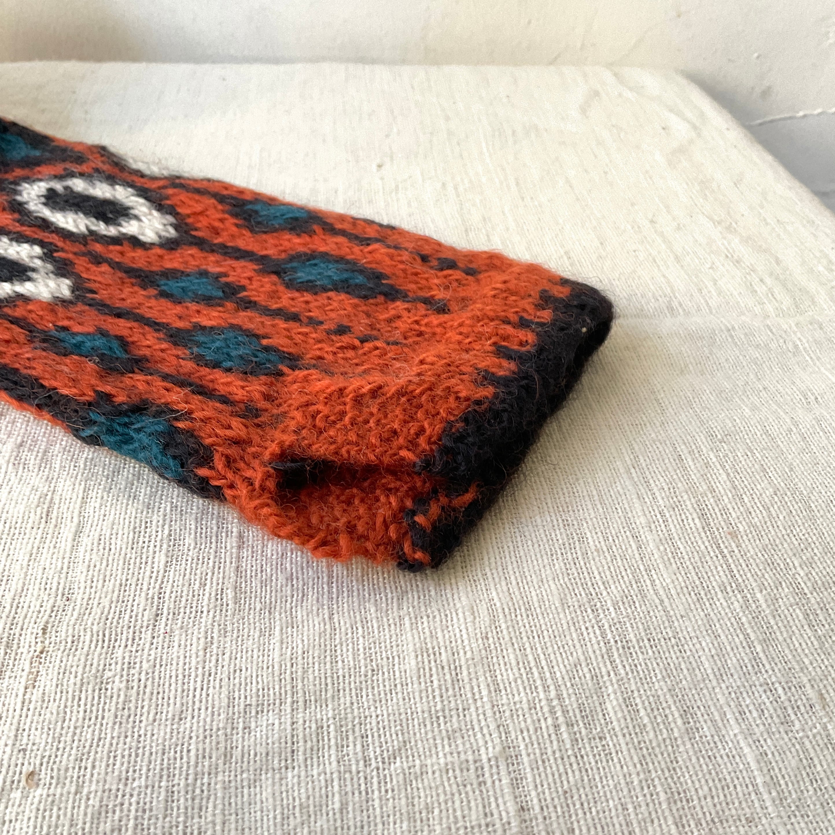 ピープルツリー】手編みフェアアイルレッグウォーマー | 照明