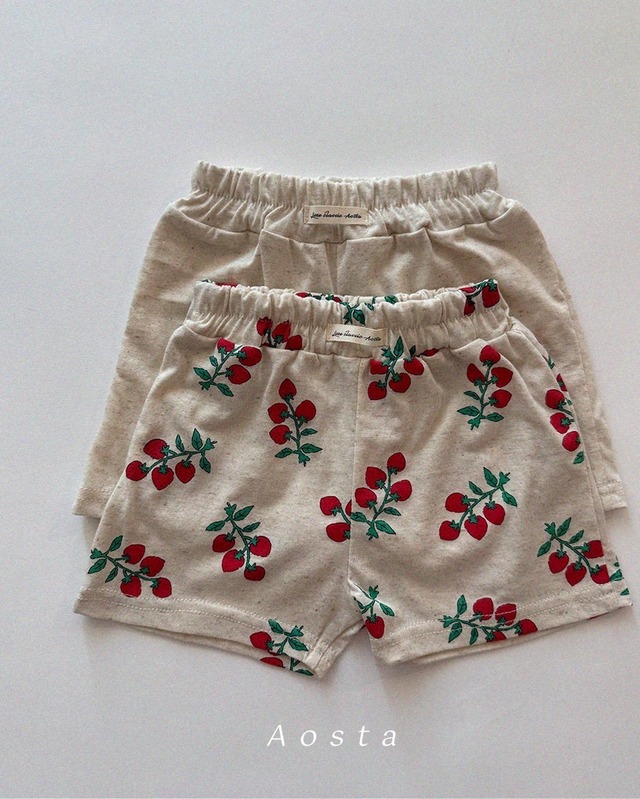 予約 : Linen Short Pants〔aosta〕