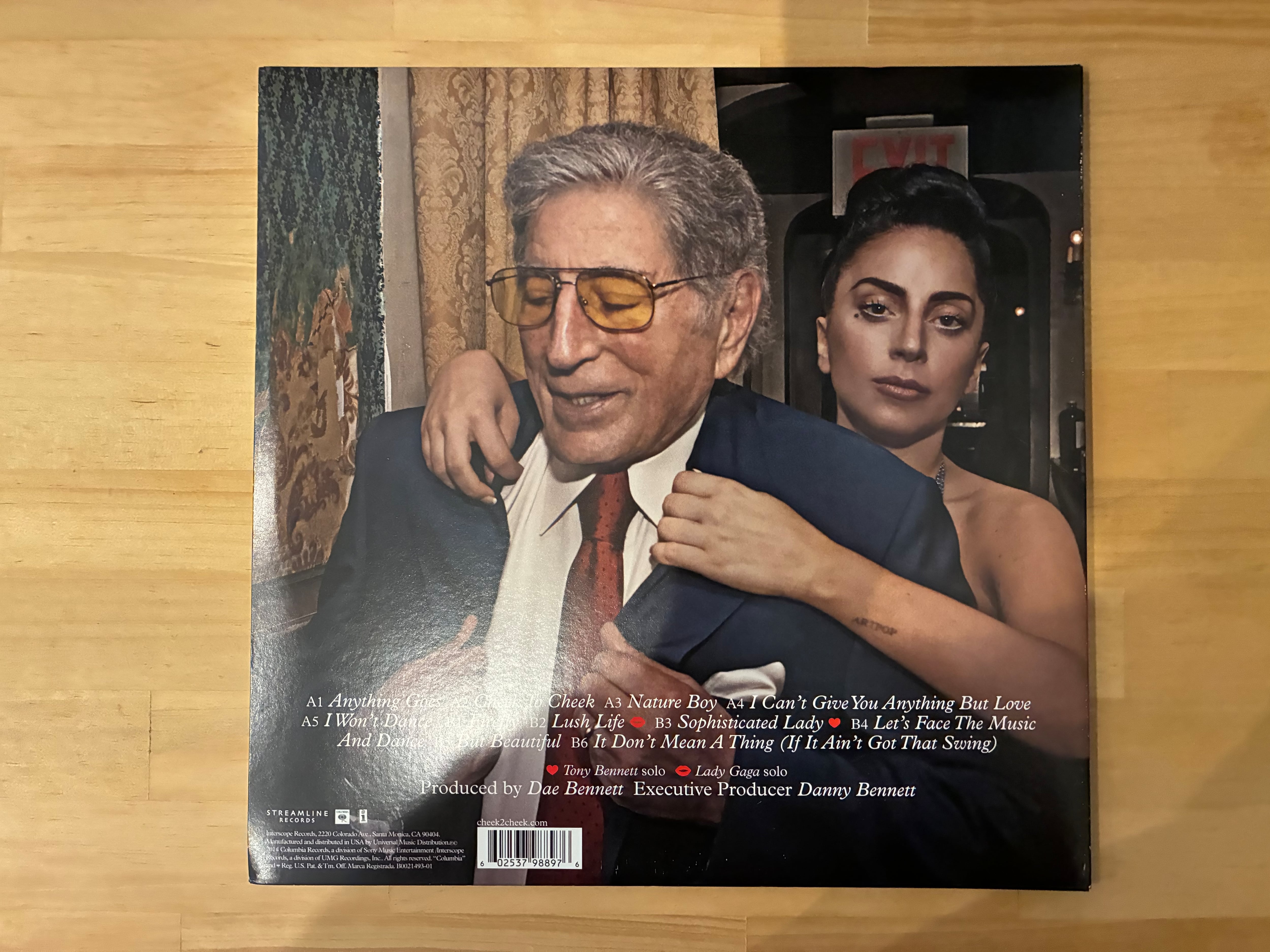 TONY BENNETT & LADY GAGA / CHEEK TO CHEEK | sixteen records