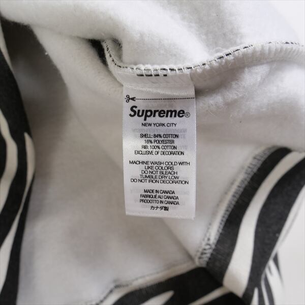 Size【M】 SUPREME シュプリーム 22AW Box Logo Crewneck Zebra クルー