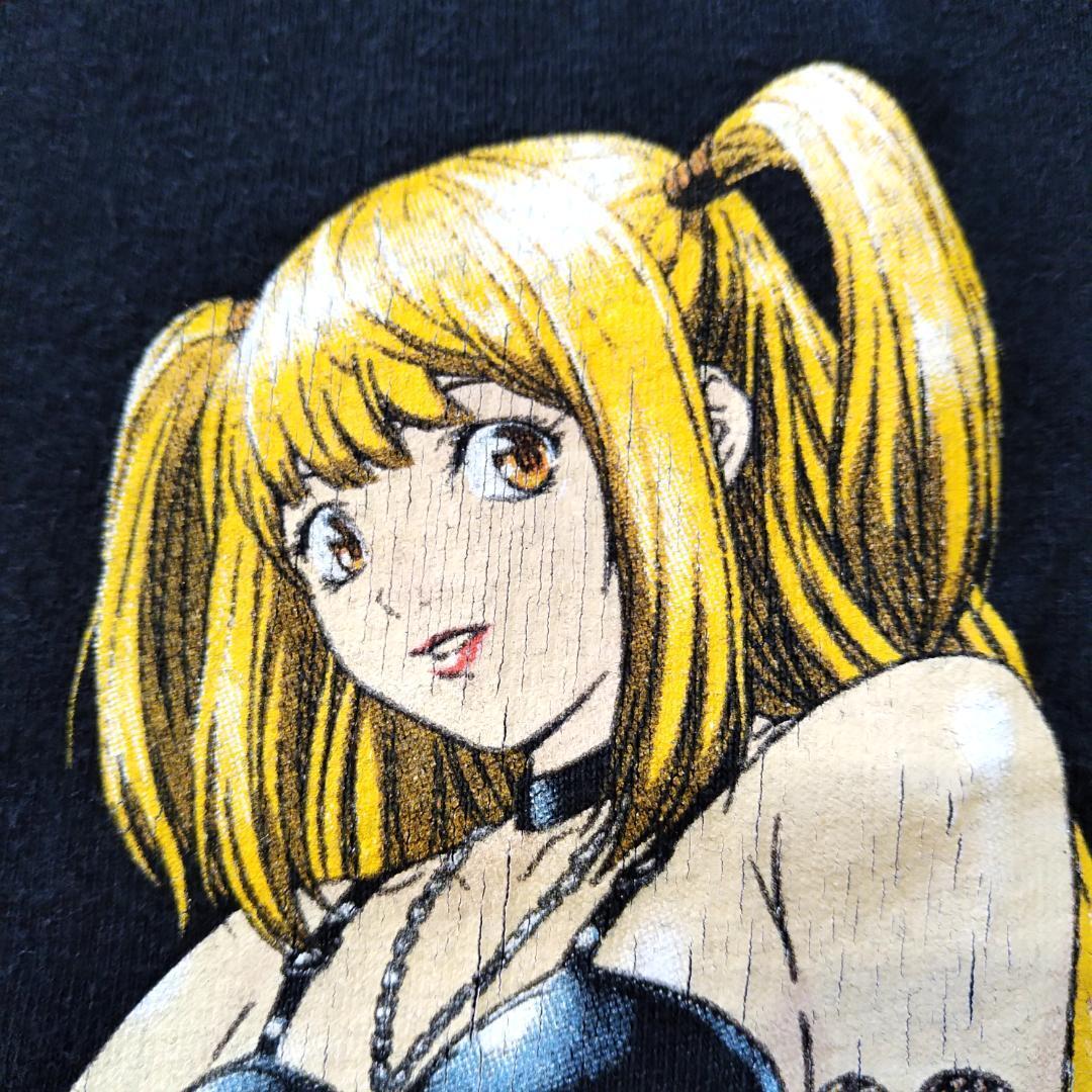 古着 デスノート Tシャツ XL 黒 弥海砂 ミサミサ アニメTシャツ 古着 デスノート Tシャツ XL 黒 弥海砂 ミサミサ アニメTシャツ