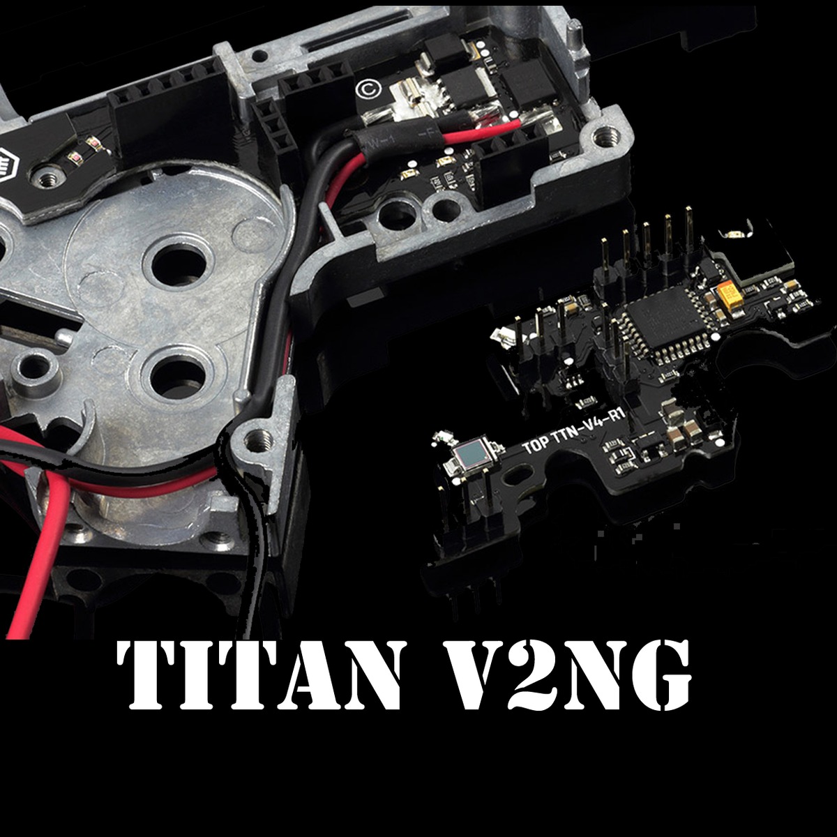 GATE製 TITAN NewVer2(次世代)メカボックス用 前方配線 ADVANCEDセット 