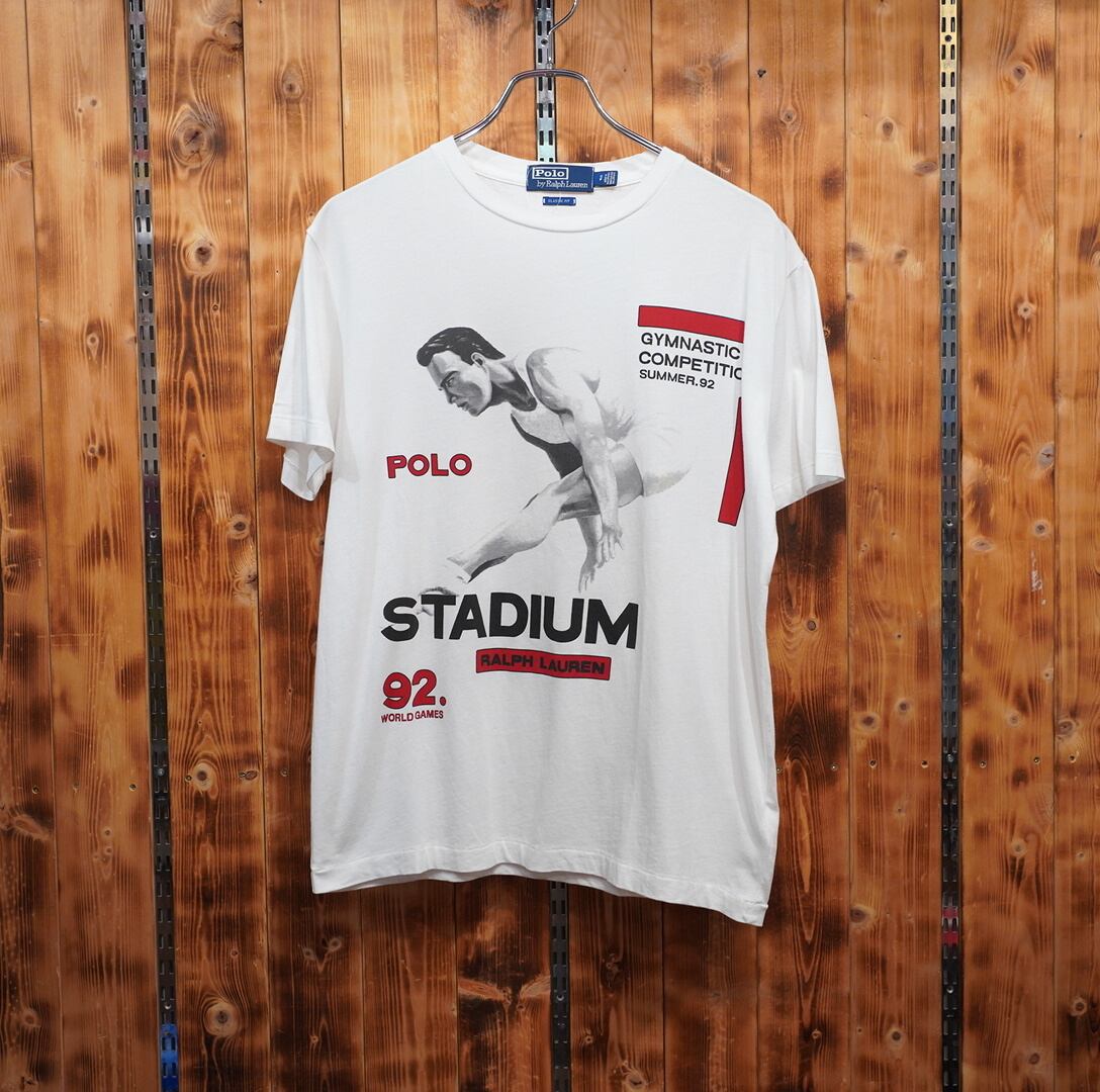 ralphlauren stadium collection Tシャツ S ラルフローレン 復刻 gymnastic competition summer 92
