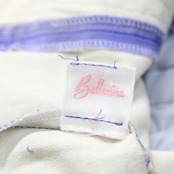 【美品 バレエ衣装】パープル ballerina バレリーナ チュチュ 紫 ブルー 青 フリル 発表会 パーティ 劇 ビーズ クラッシック