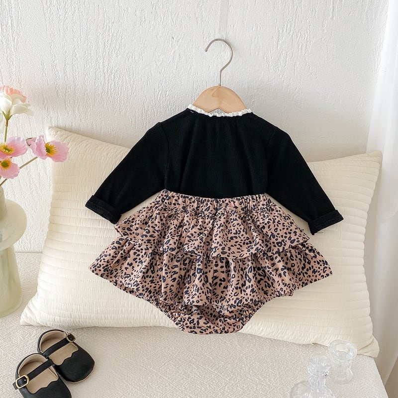 希少リバーシブル】ブルーフォックス × 袖ヒョウ柄 シェブロンデザイン