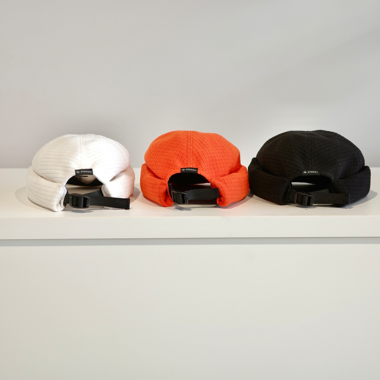 GRID FLEECE ROLL CAP