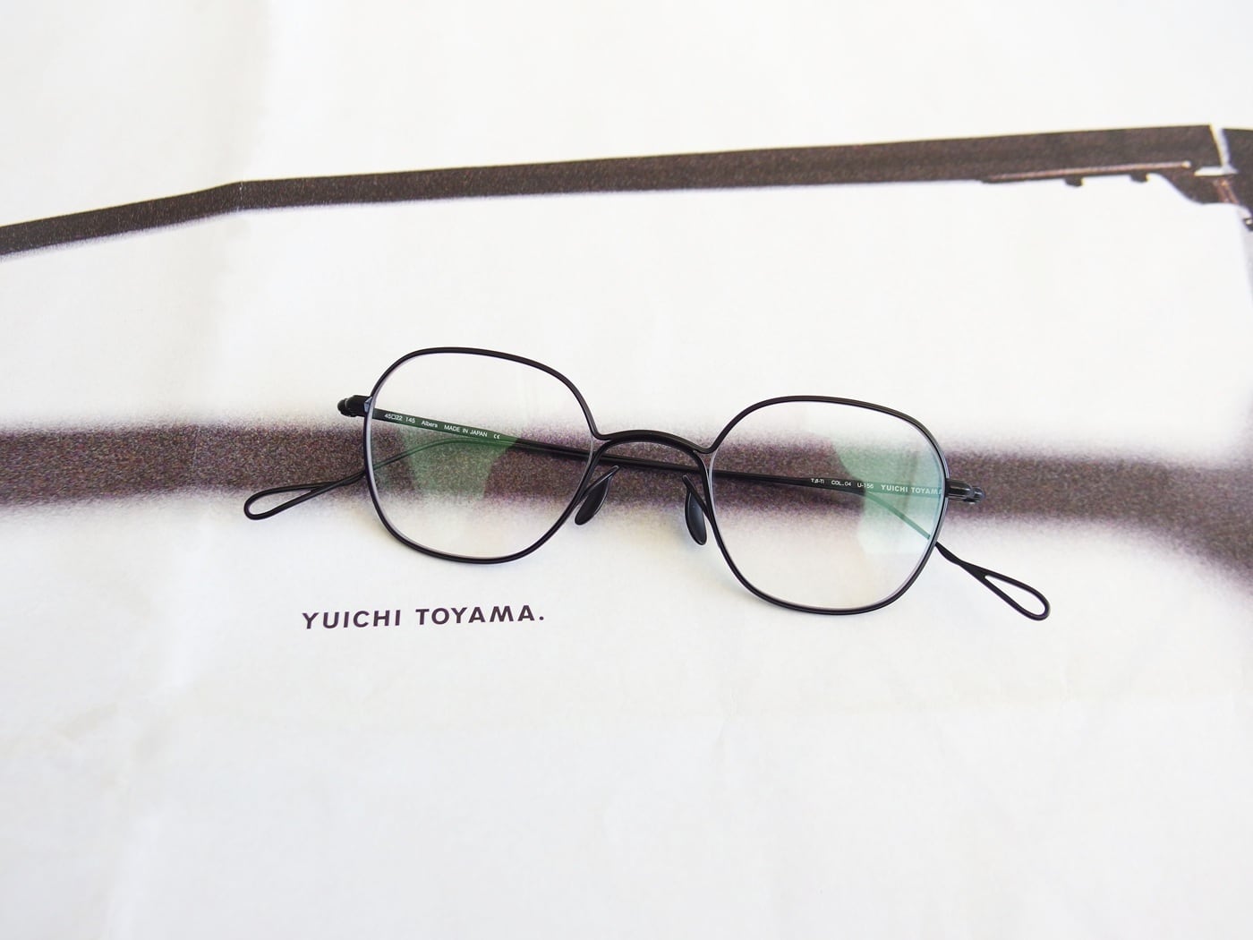YUICHI TOYAMA. 】U-156 C-04 “Albers” | 正光堂時計店