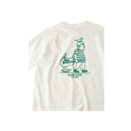 gym master ジムマスター 7.4ozSlowLifeTee Tシャツ メンズ G521788 ホワイト