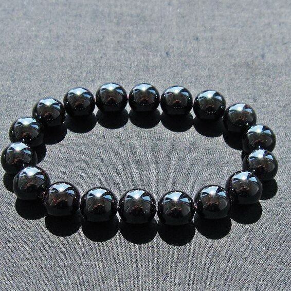 ガーネット ブレスレット 12mm 一点物 メール便可 [M便 1/10] 111-41450