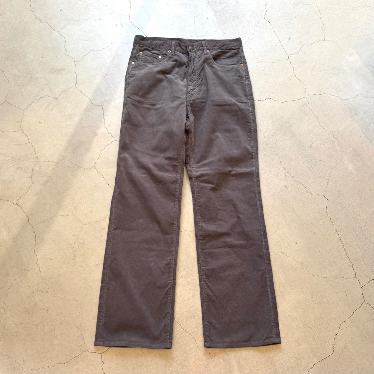 パンツ KAPTAIN SUNSHINE LECHOPPE corduroy pants KAPTAIN SUNSHINE Skate Shoecut Corduroy Pants | brownriver