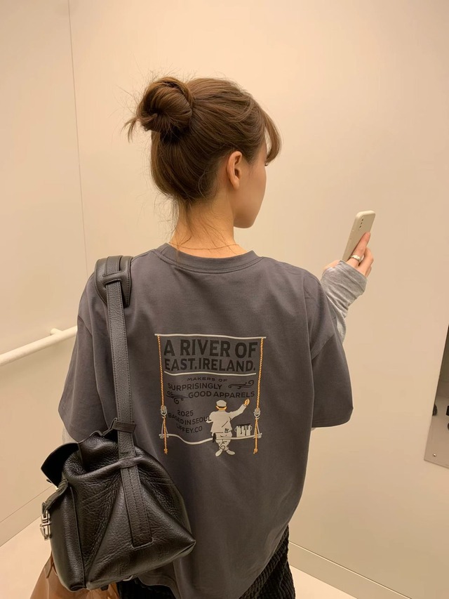 (予約) LIFFEY / Painting tee 2color