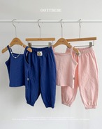 《予約・取り寄せ》Sleeveless top and bottom set / oottbebe