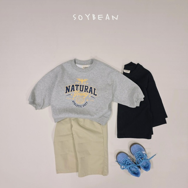 《送料無料》予約:ナチュラルスウェット【soybean】