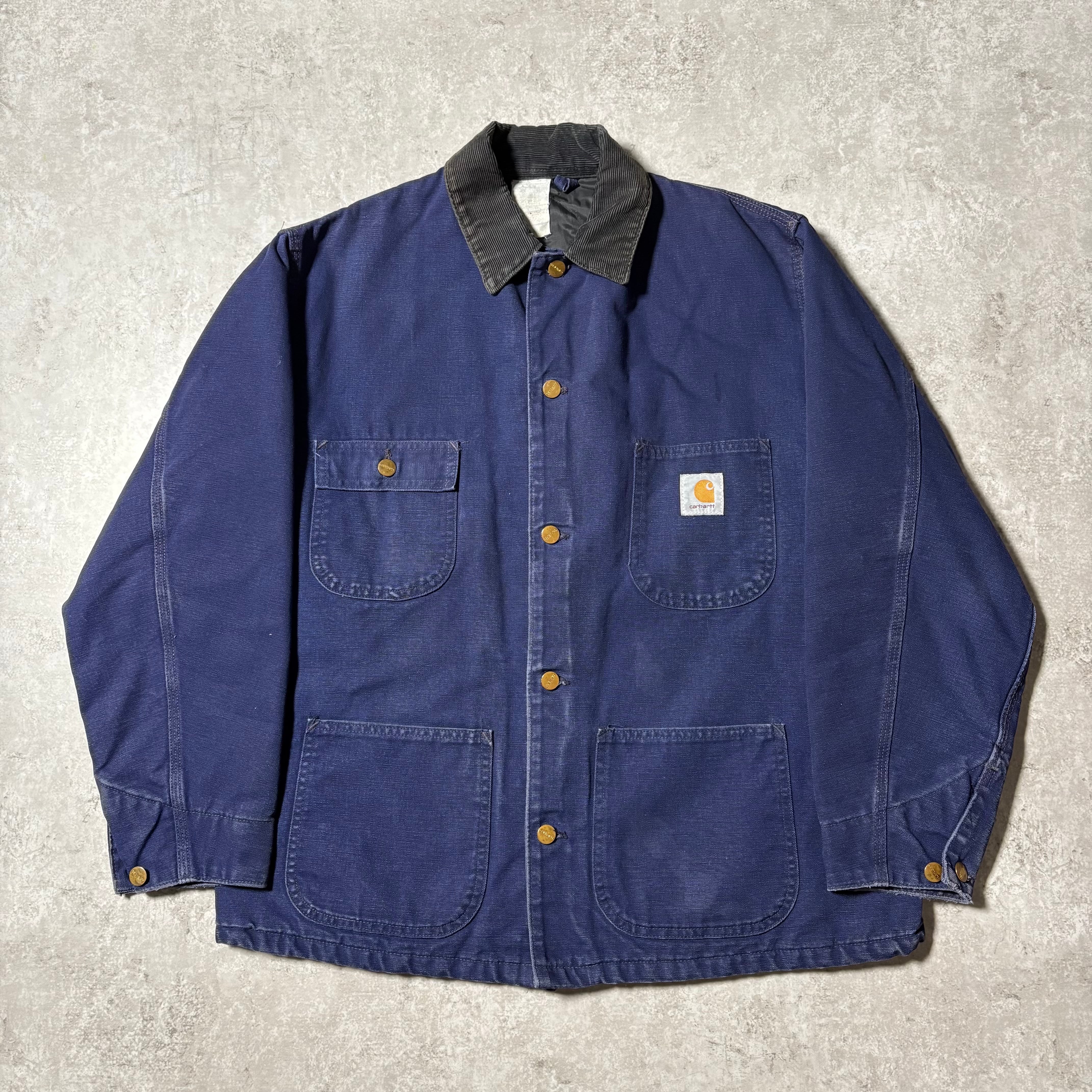 1980s~1990s "Carhartt" Chore Coat "NAVY"