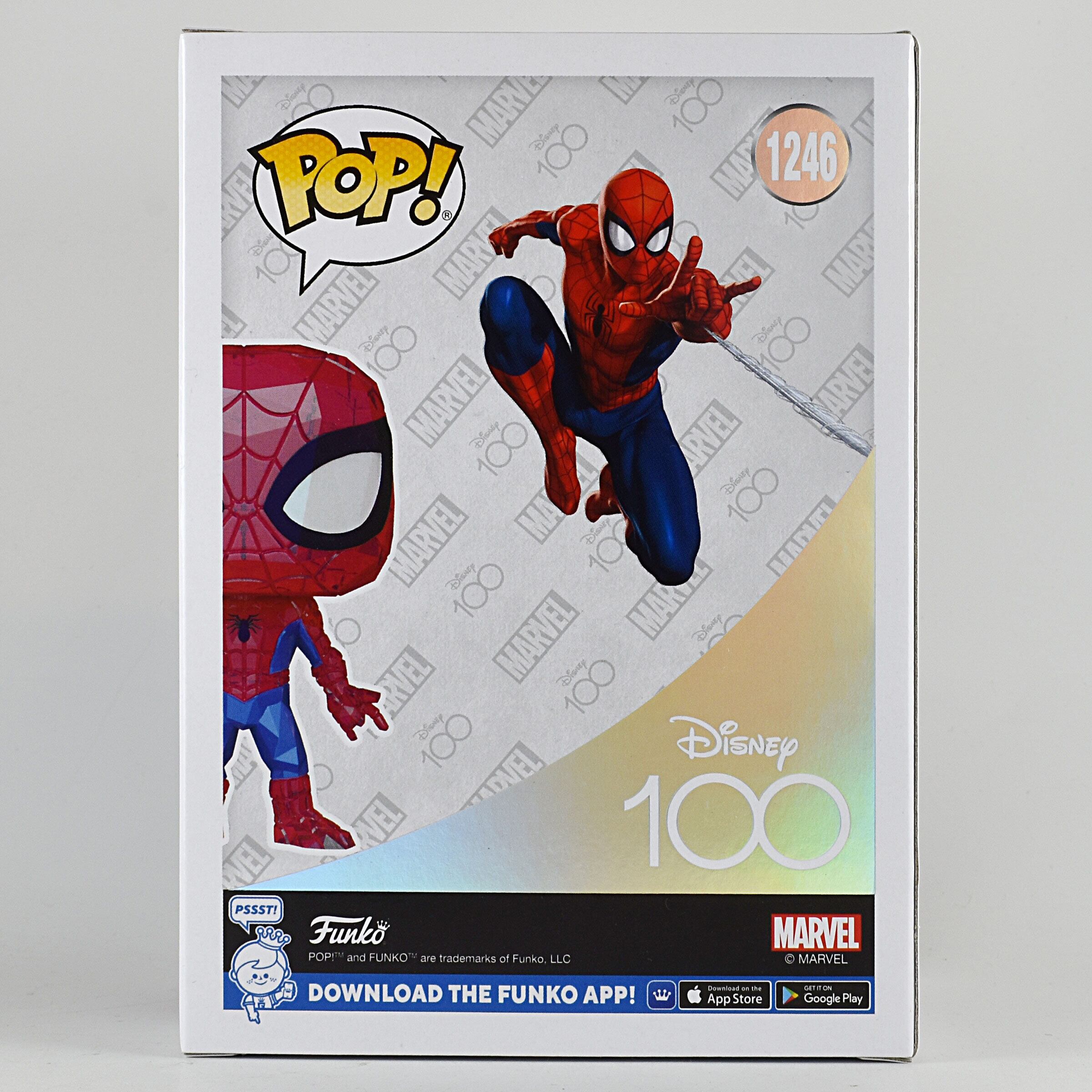 ファンコ POP! 1246 ディズニー 100周年 スパイダーマン スペシャル 