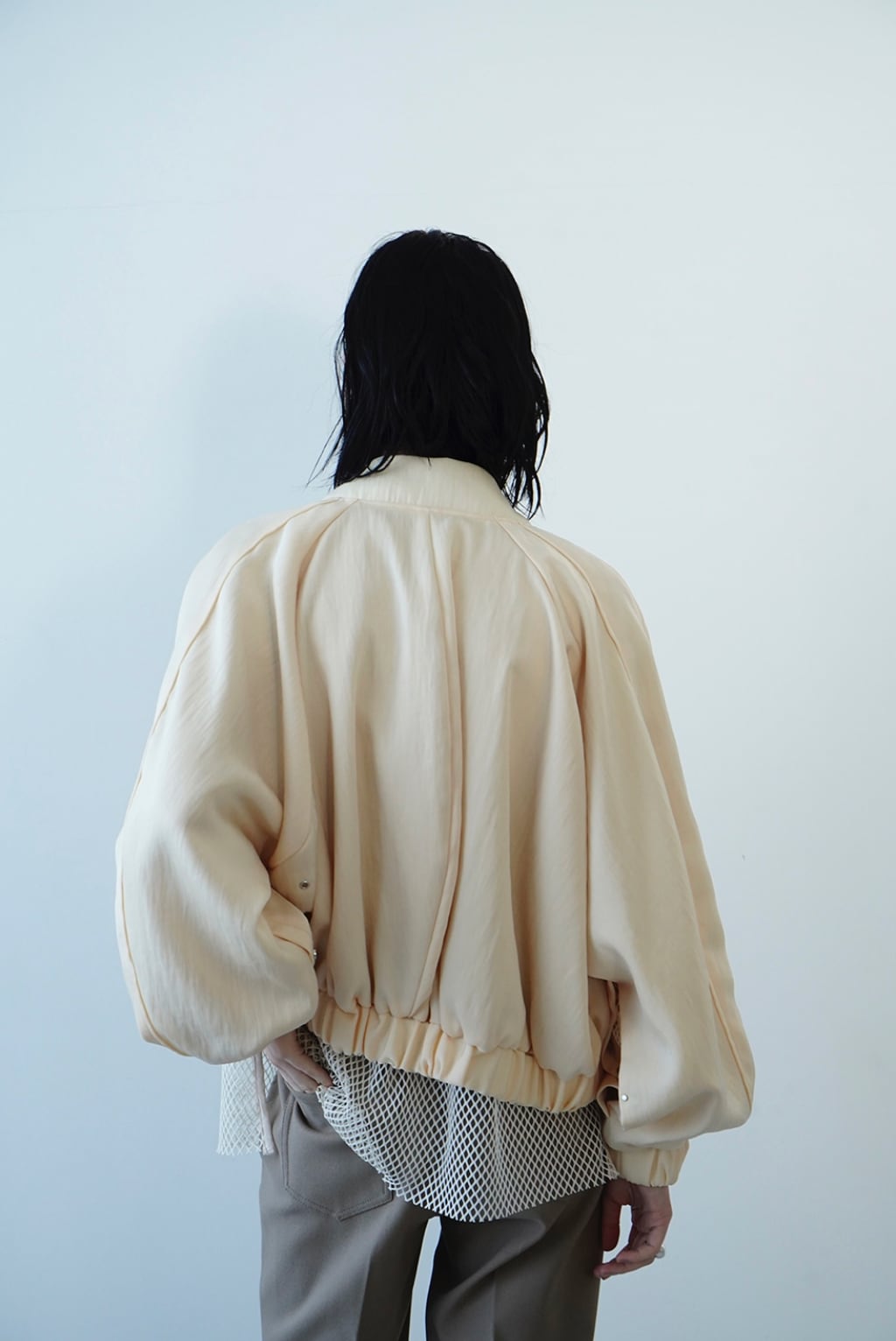 23SS】CLANE クラネ / MODE JERSEY BLOUSON | TRENTオンラインショップ