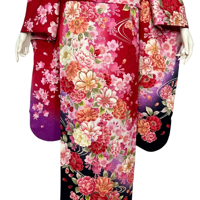 振袖レンタル フルセット F-013-MLサイズ