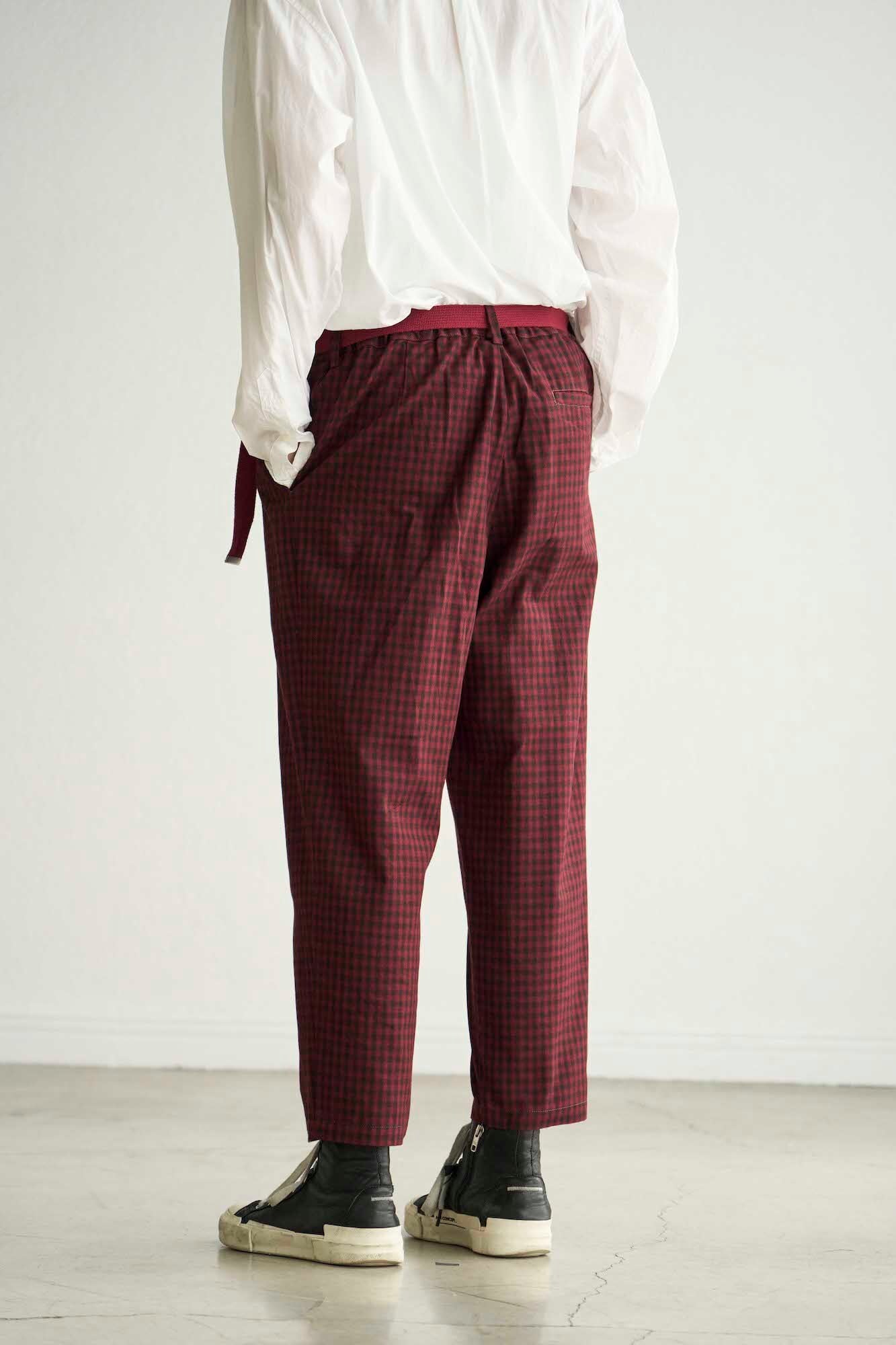 729-N1 R. MODEL PANTS B. RED | Masnou design